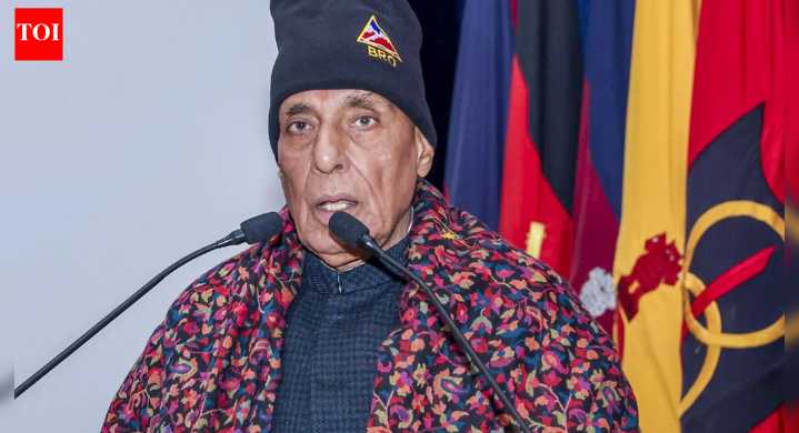 Ladakh to Arunachal, Rajnath Singh inaugurates 125 border projects