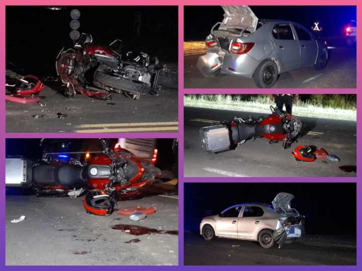 CORRIENTES: Un Motociclista Murió Un Accidente En Ruta 129 Jurisdicción Monte Caseros