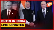 Putin in India LIVE: Vladimir Putin lands in Delhi, PM Modi receives him at Palam Airport
