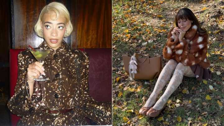 Forget Leopard Print, It's Officially A Bambi Girl Winter