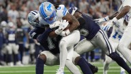 Lions pull away late to beat Cowboys 44-30 behind Jahmyr Gibbs’ three