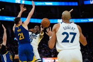 Without Anthony Edwards, Timberwolves still top Warriors