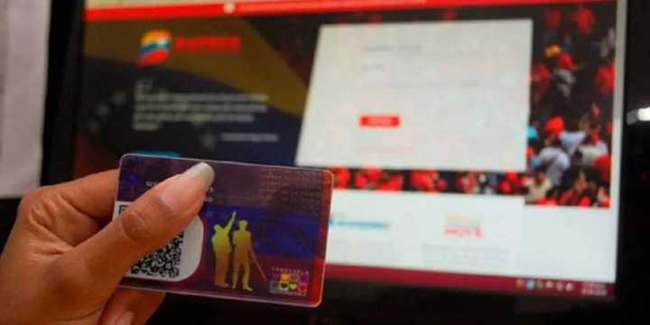 Sistema patria: nuevo bono del Carnet de la Patria con un alza de 22,9 % en bolívares