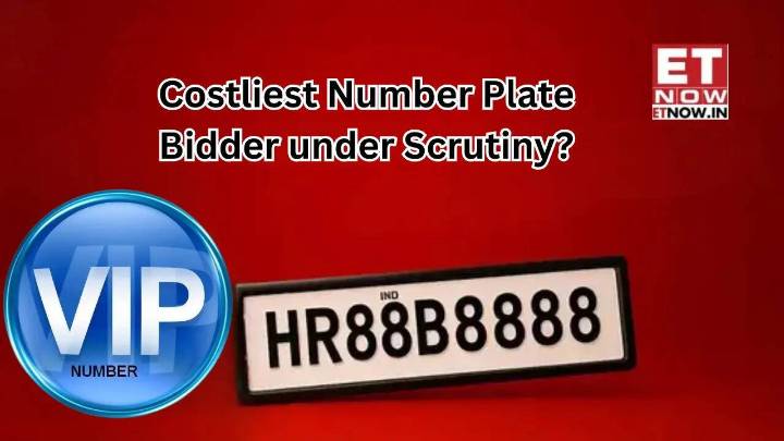 Rs 1.17 cr! India's costliest number plate HR88 B 8888 bidder under investigation: Haryana man faces assets enquiry