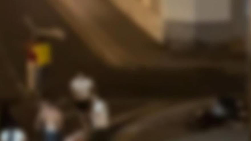 Violenta pelea con once implicados en pleno centro de Arrecife