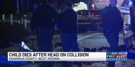 Child dies after head-on collision