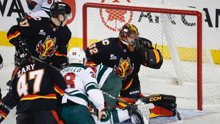 Wolf’s rebound effort backstops Flames to confidence