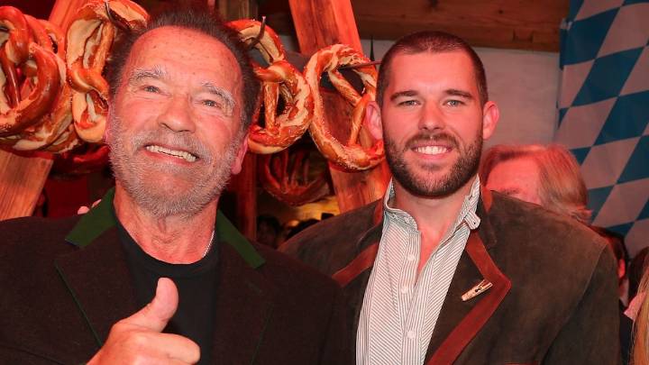 Arnold Schwarzenegger’s son Christopher looks strikingly like half- brother, Joseph Baena, in new photos