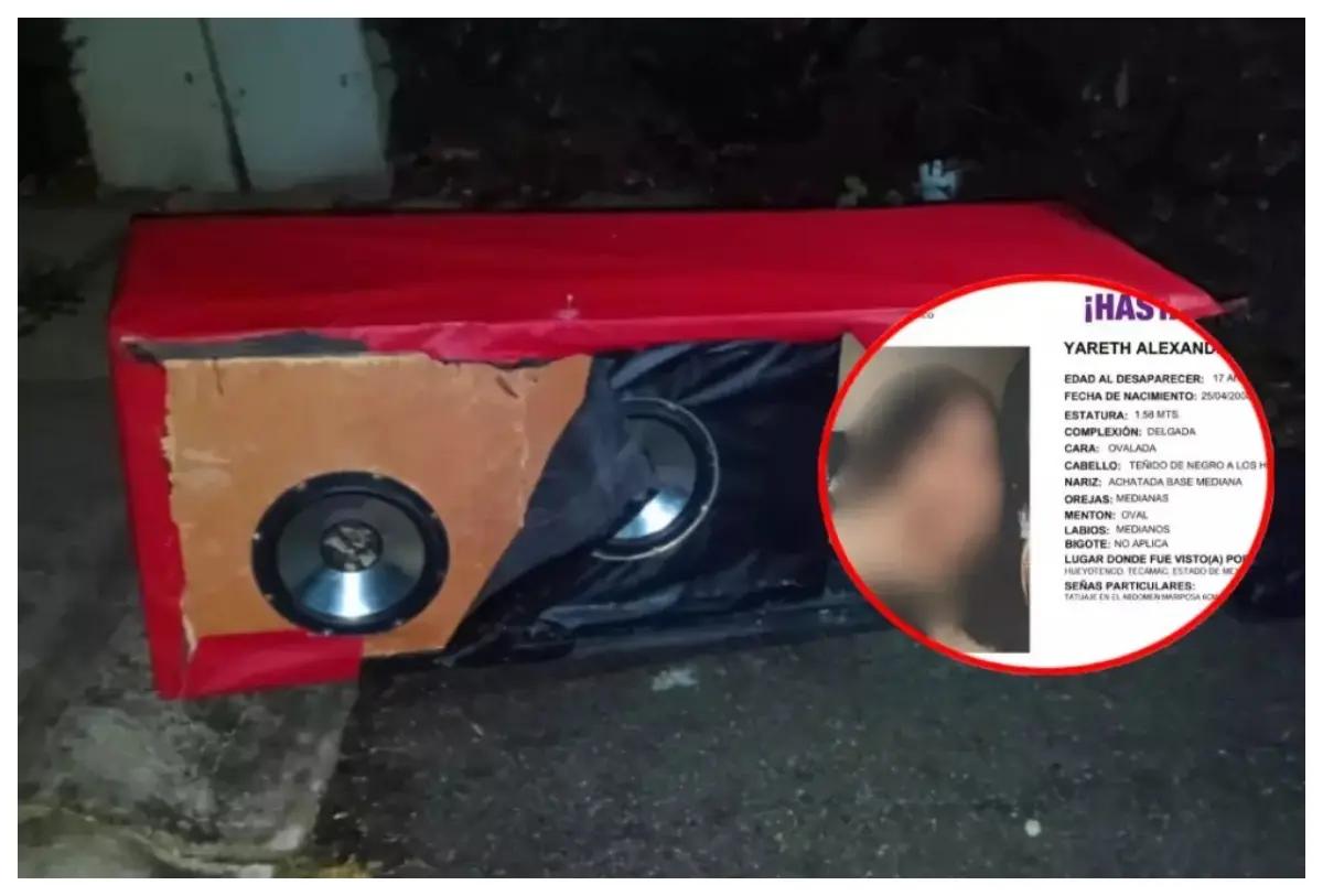 Rescatan a joven de 17 años privada de la libertad en Edomex; la tenían escondida dentro de una bocina