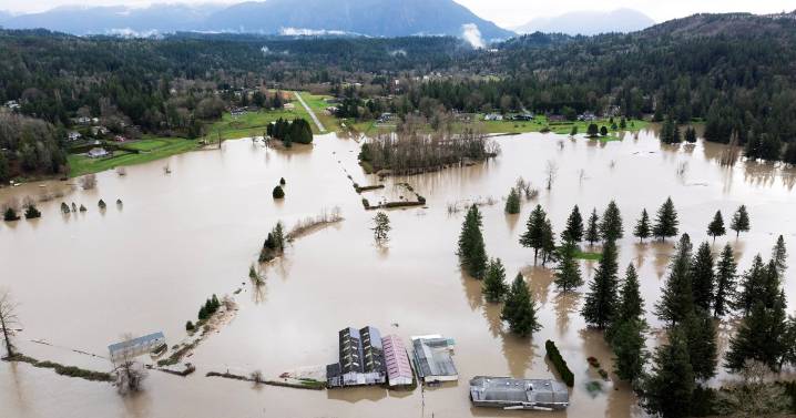 Pacific Northwest under flood alerts as atmospheric river brings heavy rain
