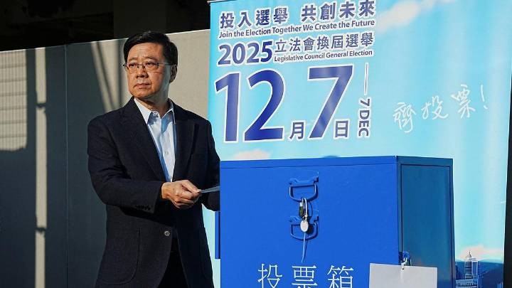 Hong Kong votes in legislative election after deadly fire