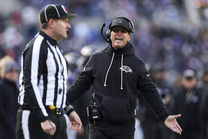 John Harbaugh critiques 'clear as mud' catch rules after two reversed calls in loss to Steelers