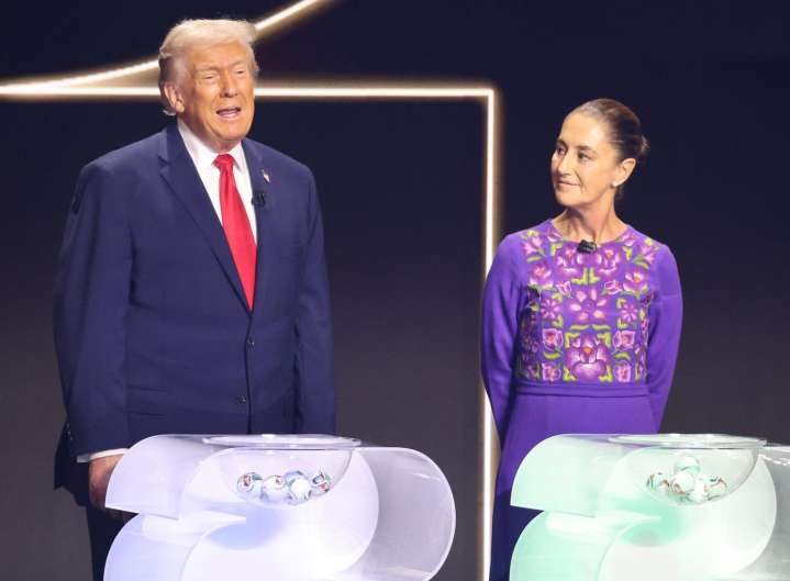 Sheinbaum afirma que primera reunión que sostiene con Trump fue «muy bien»