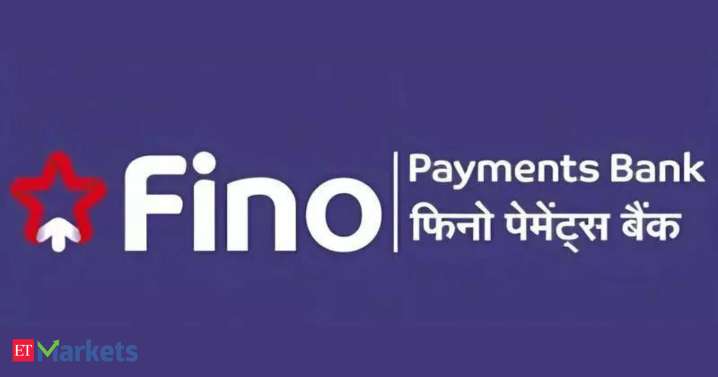 Fino Payments Bank shares plunge 11% after nod for small finance bank
