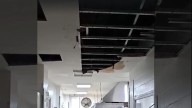 Se derrumbó el cielorraso de la cocina del Hospital Castro Rendón