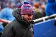 Dalton Kincaid practicing with knee brace as Bills prepare for Bengals