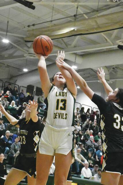 15-0 first half run boosts Lady Devils past Lynchburg