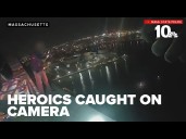 Massachusetts state trooper saves distressed man from Tobin Bridge