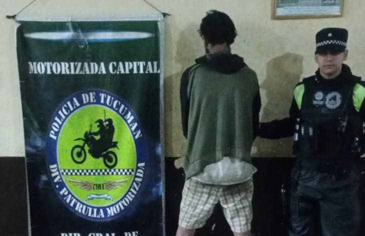 Delincuente atacó a un hombre en avenida Siria y Chile para robarle