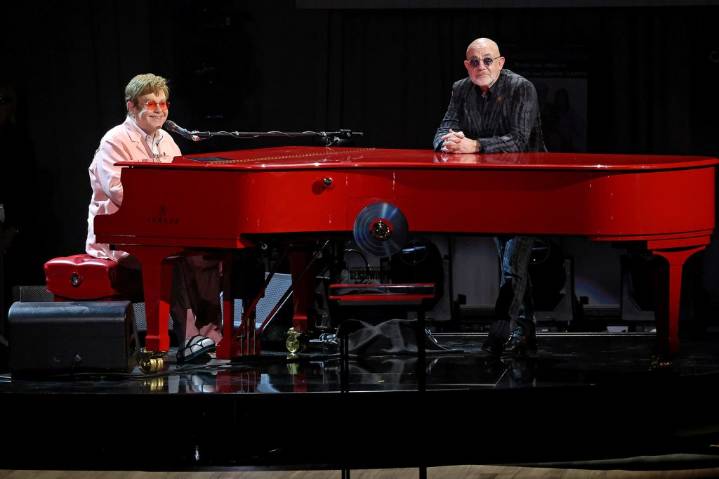 Elton John & Bernie Taupin’s 2026 Grammy Nod for ‘Never Too Late’ Is Their First as a Team in 54 Years