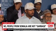 ‘Not acceptable!’ Pro-Trump Somali migrant breaks with president over 'racist' remarks