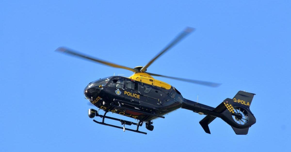 Why the police helicopter was above Willington last night