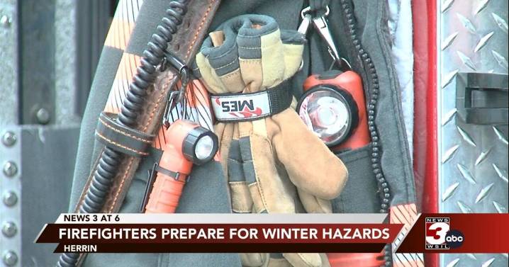 Freezing temperatures force firefighters to adjust emergency response