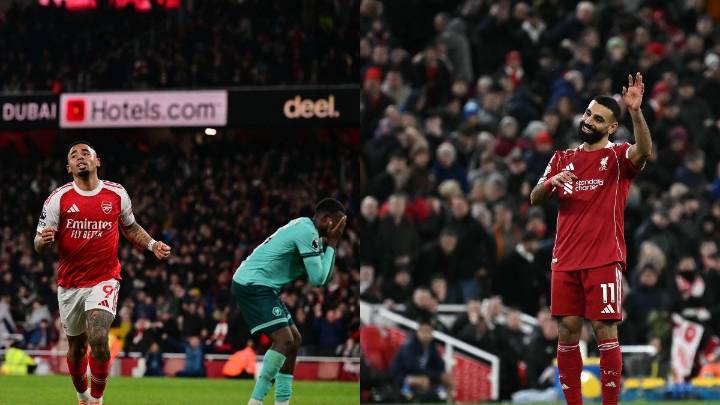 Own goal saves Arsenal while Salah breaks record: Premier League title race heats up in Matchweek 16