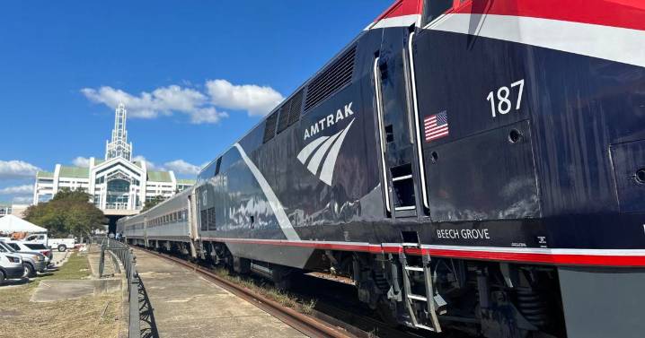 Amtrak train collides with Chevy silverado