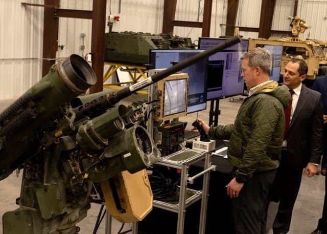 Secretary of the Army Visits the Army’s Center of Excellence for Guns and Ammunition