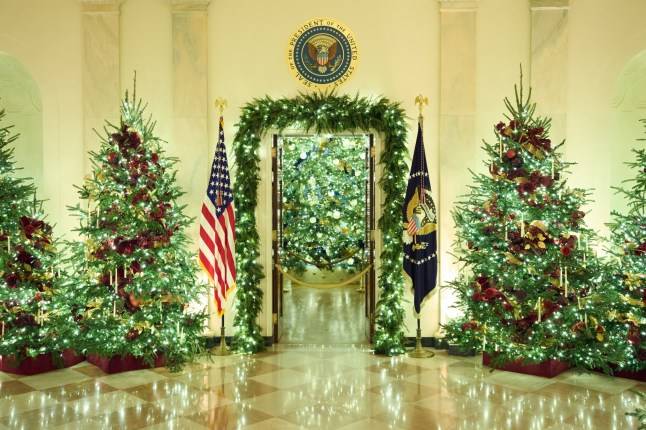 Inside this year’s White House Christmas decorations, from Lego to gingerbread