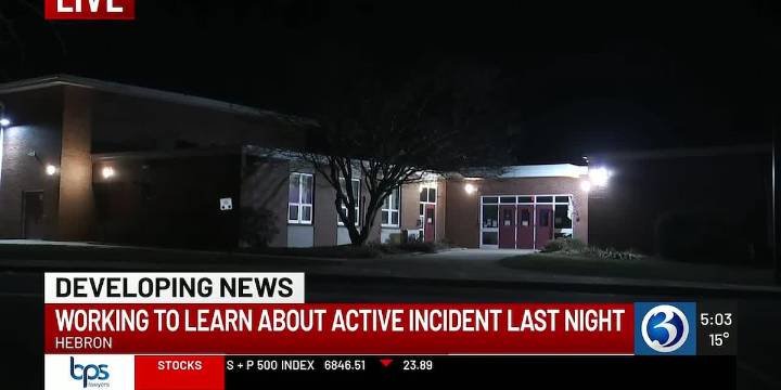 Firefighters respond to ‘active incident’ at Hebron school