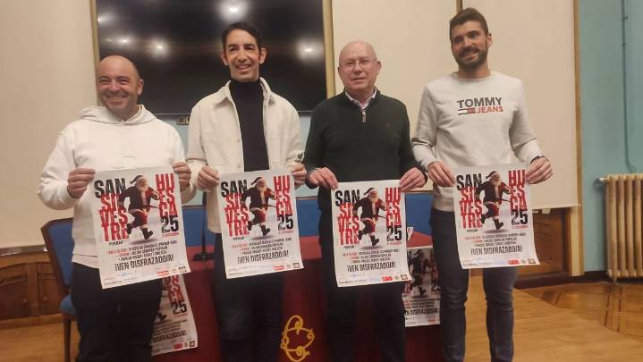 La Carrera San Silvestre de Huesca marca el objetivo de 500 corredores