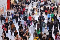 Spending, shopper numbers up over long Thanksgiving weekend