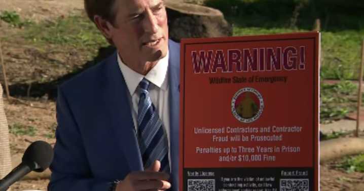 Felony charges filed against unlicensed contractors working in Eaton Fire area