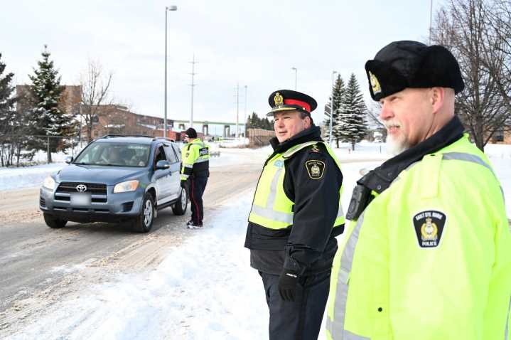 Sault police launch Festive RIDE campaign