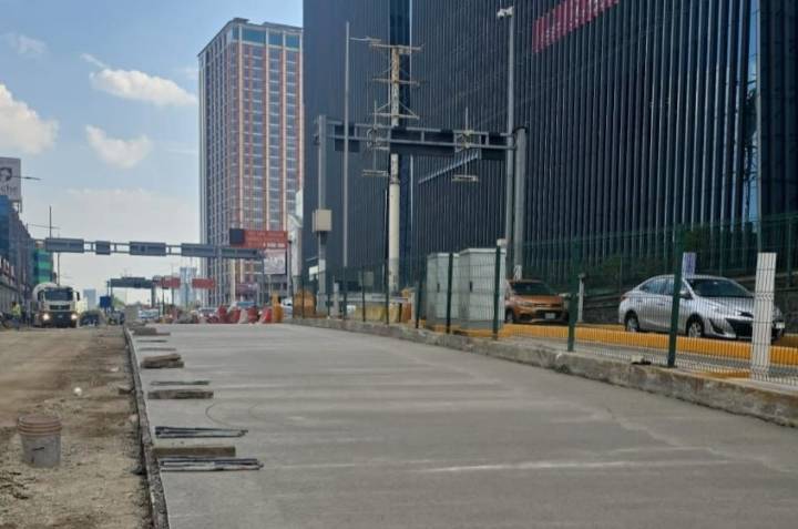 Avanza 70% la rehabilitación integral de Periférico Norte en Naucalpan