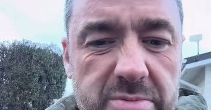 Jason Manford 'heartbroken' as storm breaks beloved Christmas decoration