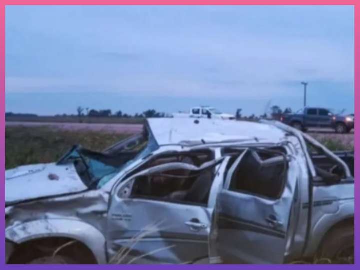 LAS BREÑAS:   Un Adolescente Volcó Con Su Camioneta Y Salió Ileso