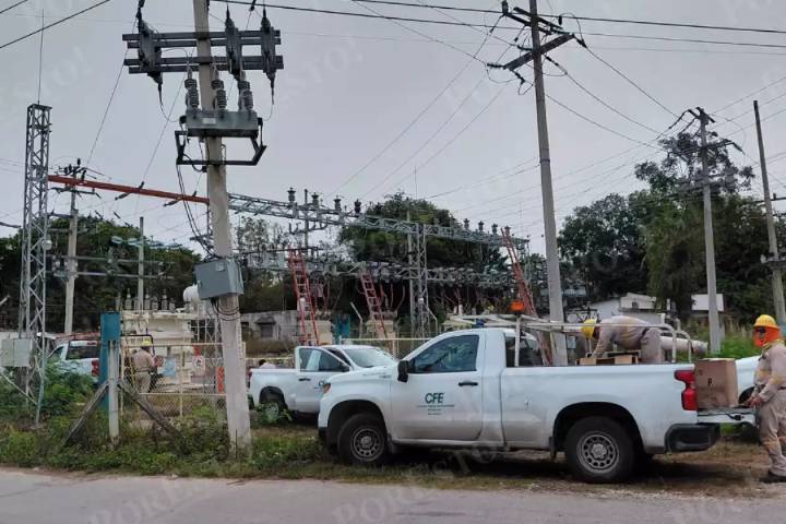 Apagón masivo deja sin luz, agua e internet a más de 40 mil habitantes de Hopelchén