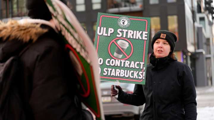 See unionized Iowa City Starbucks workers join national strike