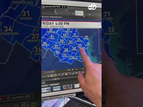 WINTER ALERT: Up to 2 inches of snow possible around DC Friday
