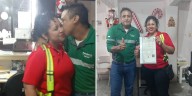 Ex esposos celebran su divorcio tomados de la mano y se vuelven virales en México