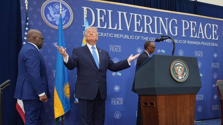Trump acoge la firma de la paz entre Ruanda y el Congo para que EE.UU. pueda explotar sus minerales