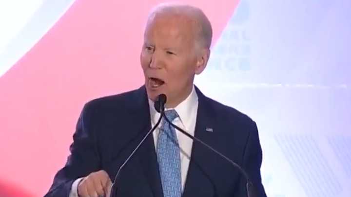Former President Biden Butchers 'America' During Speech