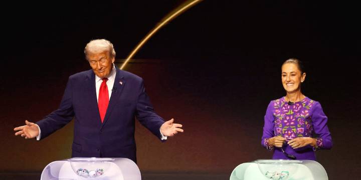 Sheinbaum destaca buena relación de México con EEUU, tras reunión con Trump y asegura que se mantendrá relación comercial