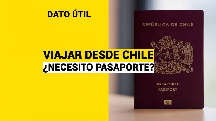 Solo necesitas la cédula vigente: ¿A qué países pueden viajar los chilenos sin pasaporte?