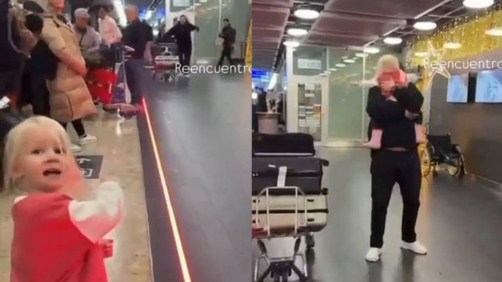 Maxi López regresó a Suiza y conquistó las redes con el tierno reencuentro con su hija