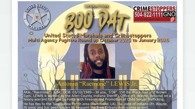 US Marshal's asking for public's help finding man who evaded their custody earlier this year