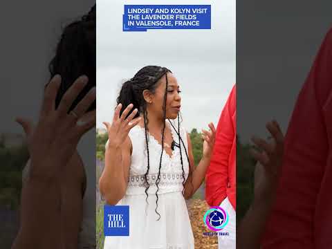 Lindsey And Kolyn Visit The Lavender Fields In Valensole, France